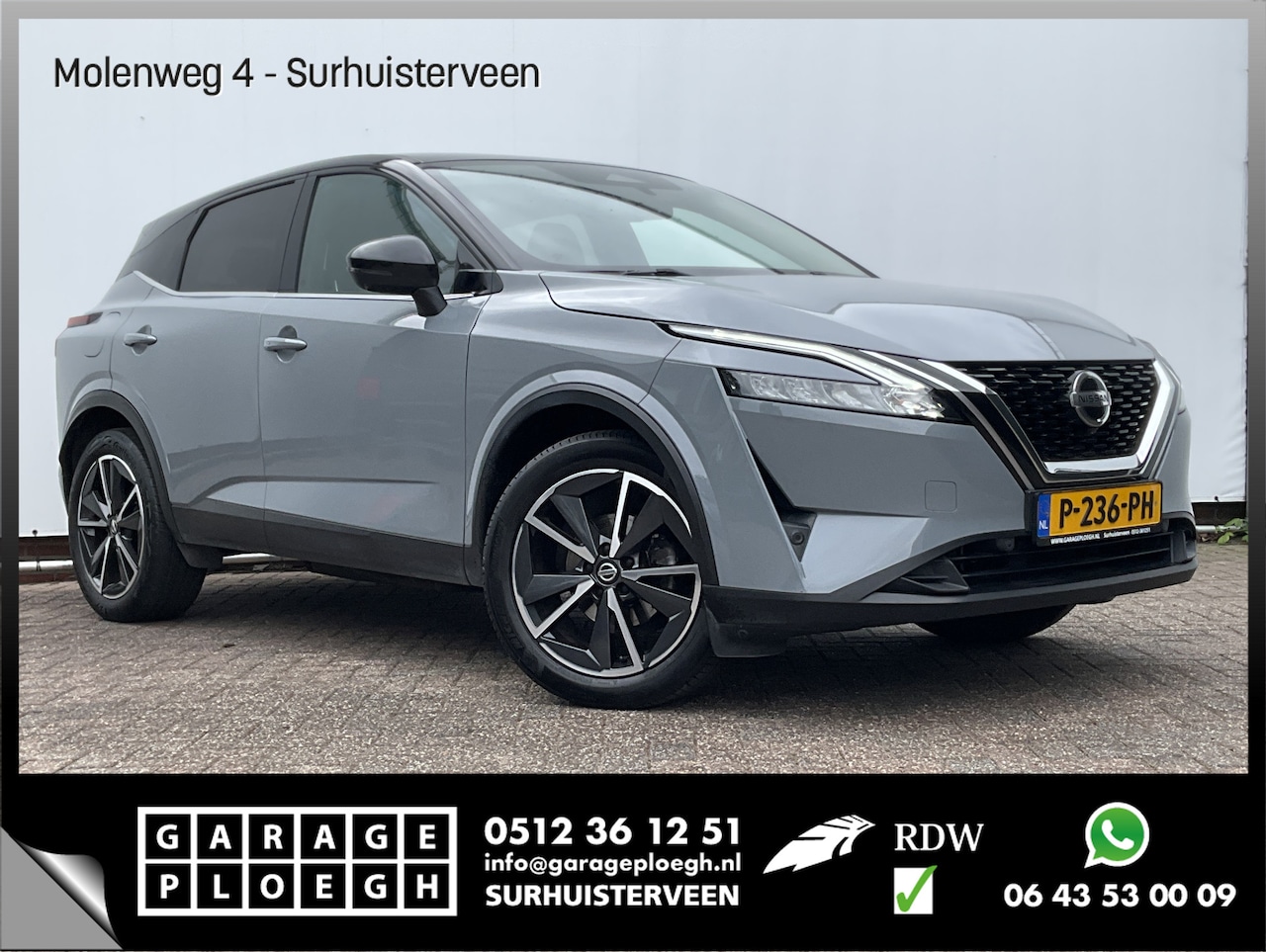 Nissan Qashqai - 1.3 MHEV N-Style Carplay 360° Adapt.Cruise Trekhaak XFU - AutoWereld.nl