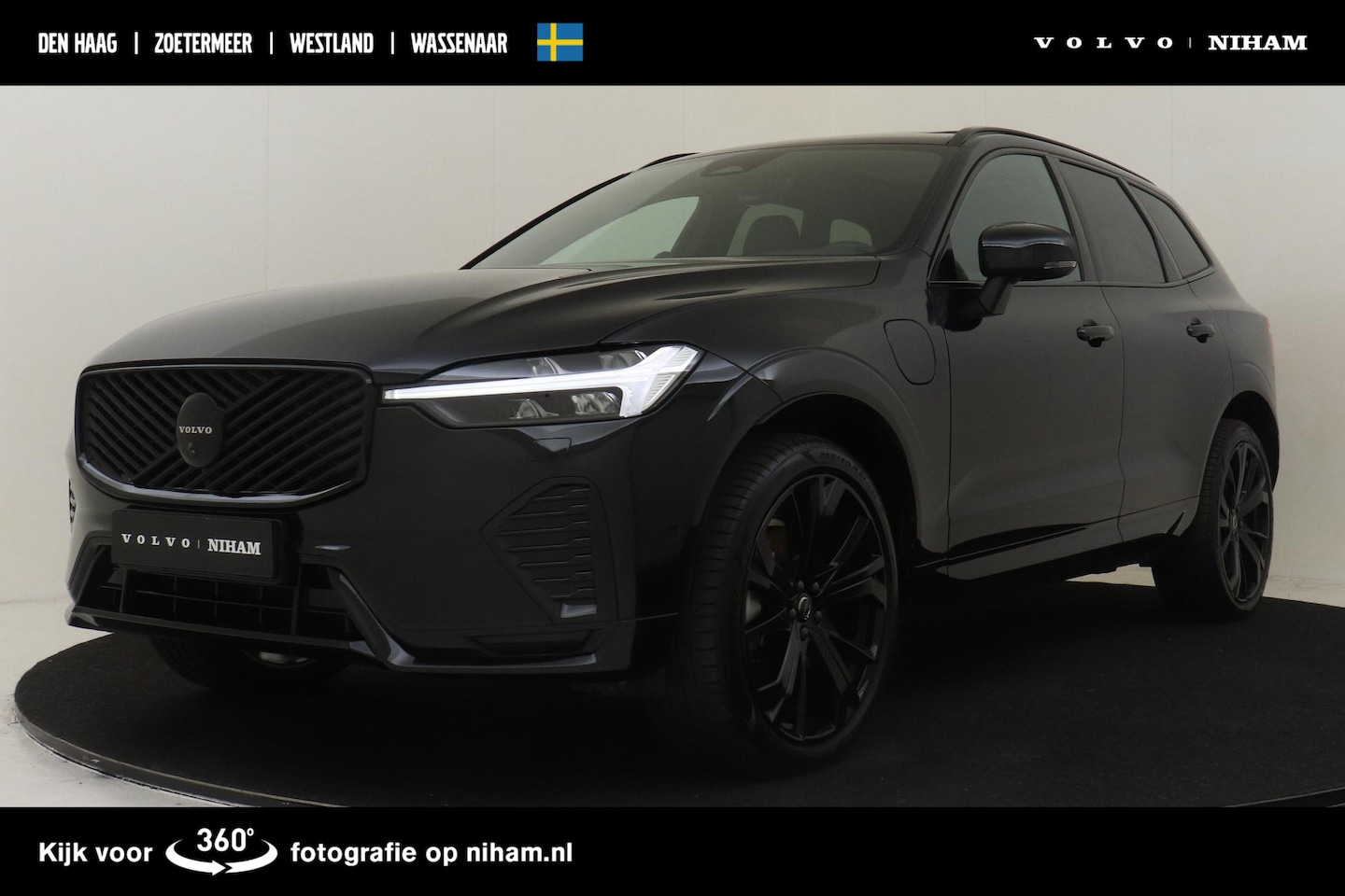 Volvo XC60 - II T6 PLUG-IN HYBRID AWD ULTRA BLACK EDITION -PANO.DAK|BOWERS&WILKINS|GEVENT.LEDER+MASSAGE - AutoWereld.nl
