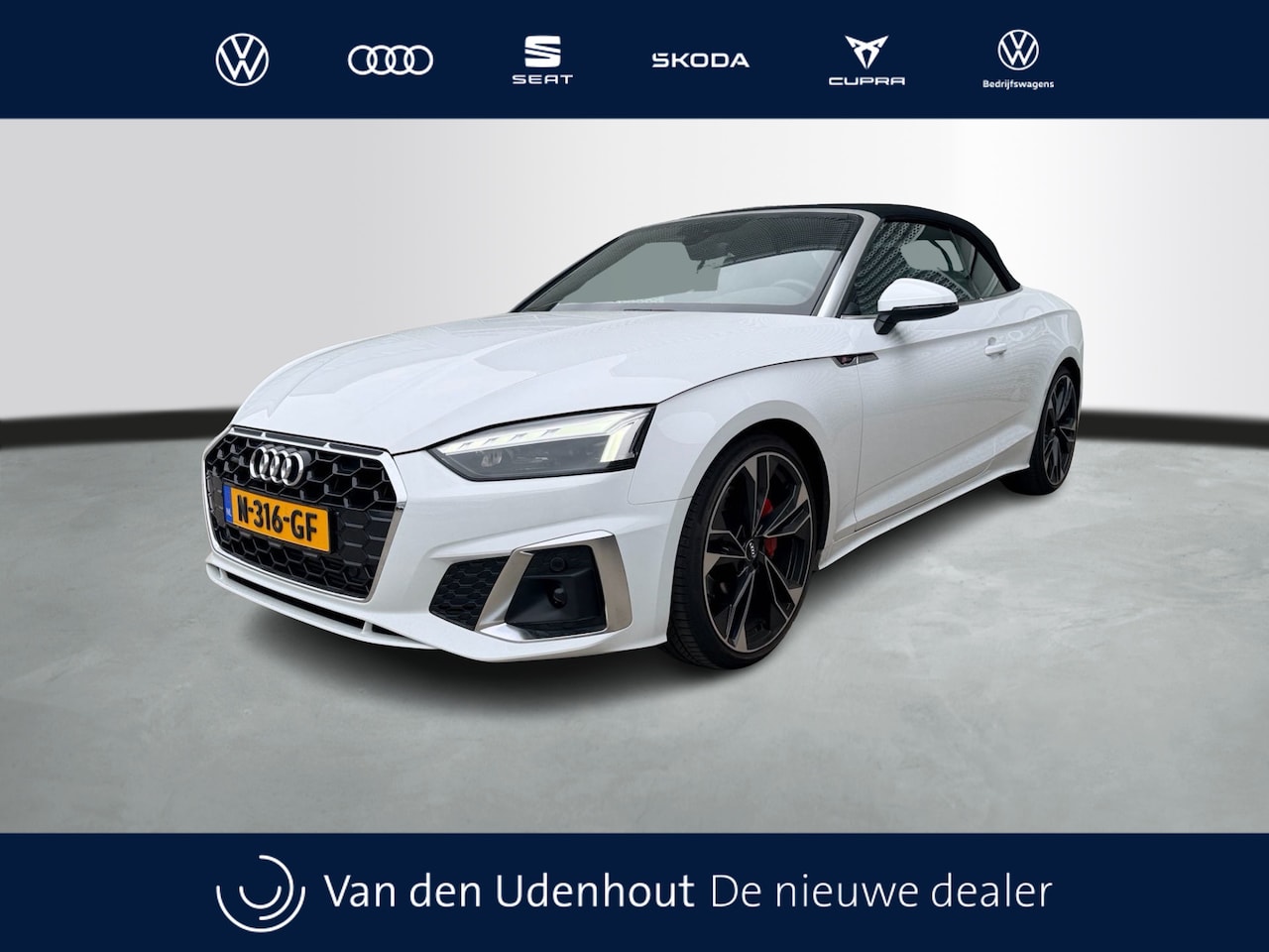 Audi A5 Cabriolet - 45 TFSI 245Pk Quattro S Edition / Massagestoelen / Camera / PDC V+A - AutoWereld.nl