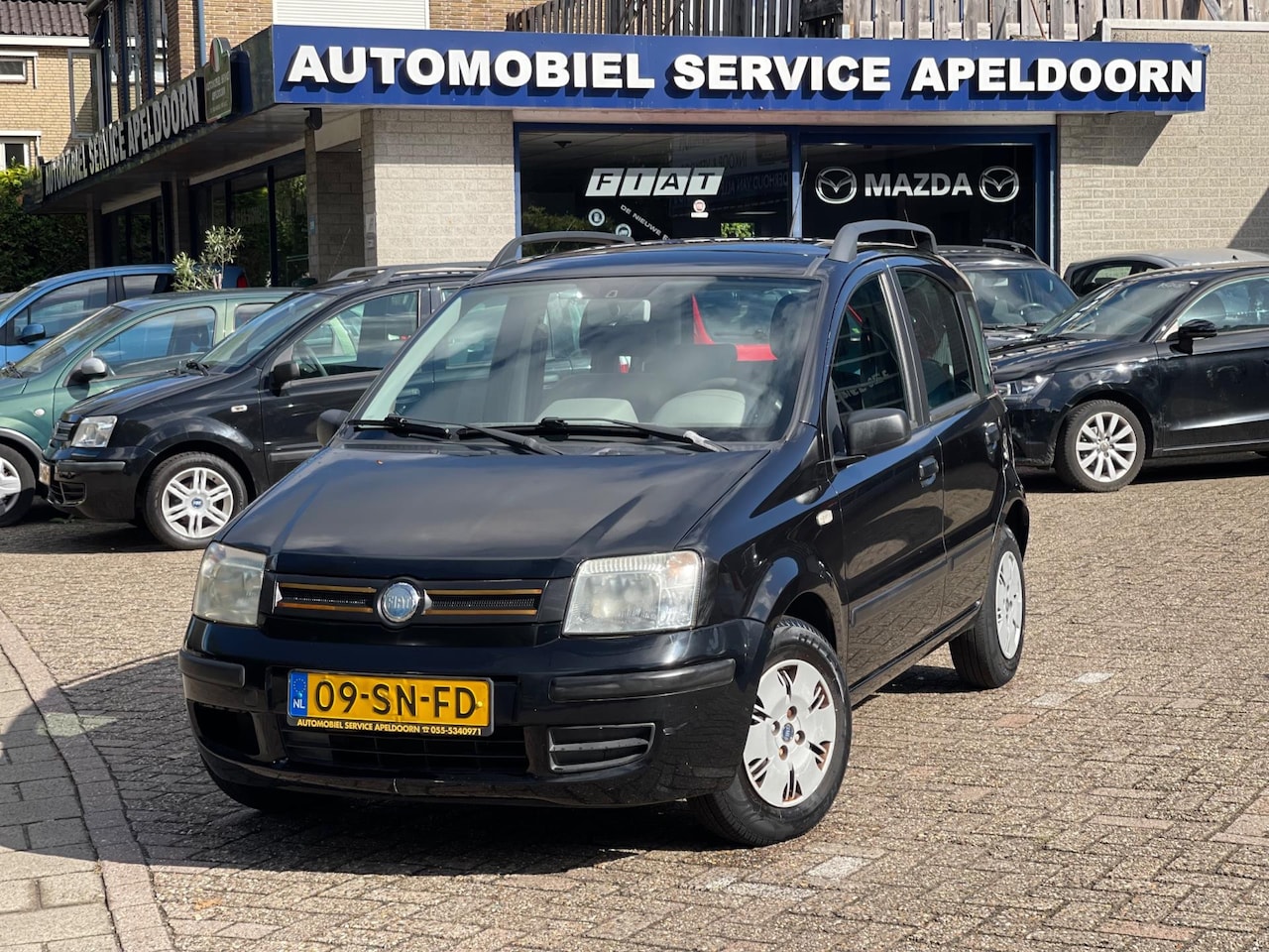 Fiat Panda - 1.2 Navigator*STUURBEKR*ELLEK RAMEN*GLAZEN SUNROOF*APK 3-2026 - AutoWereld.nl