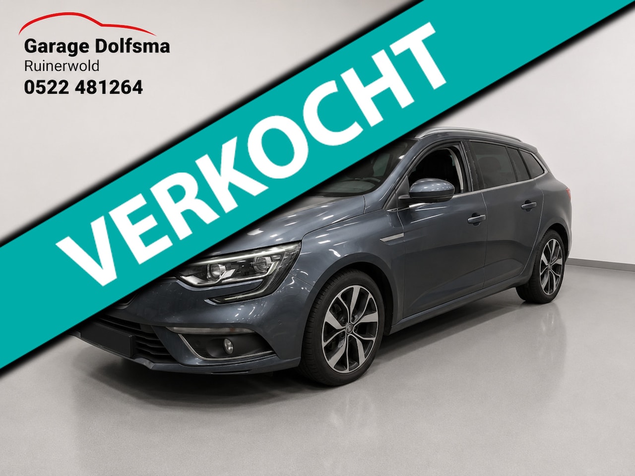 Renault Mégane Estate - 1.3 TCe Bose-1 eigenaar-camera-trekhaak-navigatie- - AutoWereld.nl