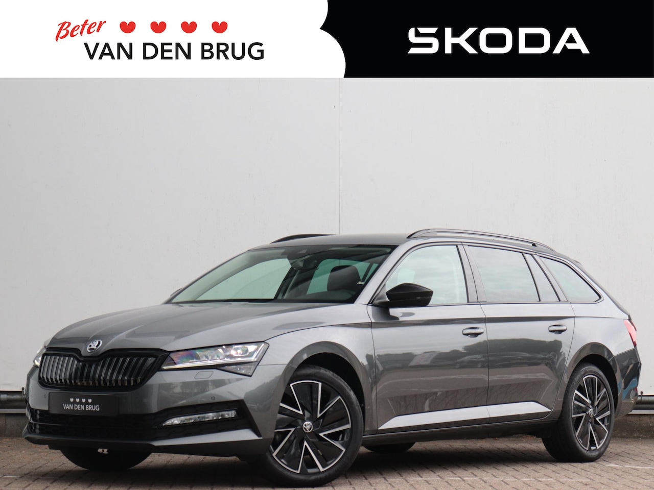 Skoda Superb Combi - 1.4 TSI iV Business Edition Plus | Elektrisch verstebare voorstoelen + memory | Elektrisch - AutoWereld.nl