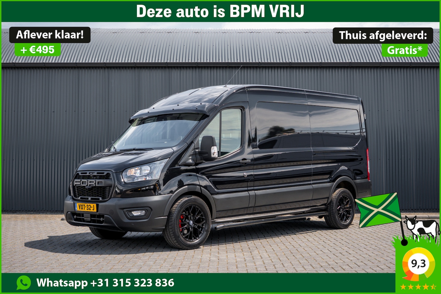 Ford Transit - 2.0 EcoBlue L3H2 | 170 PK | Automaat | Trekhaak 3.5T | 1e Eigenaar | 360° Camera | Carplay - AutoWereld.nl
