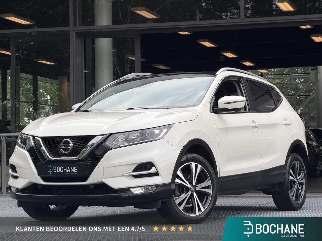 Nissan Qashqai - 1.3 DIG-T N-Connecta 140PK | Panoramadak | 360 graden camera | Cruise Control | Navigatie - AutoWereld.nl