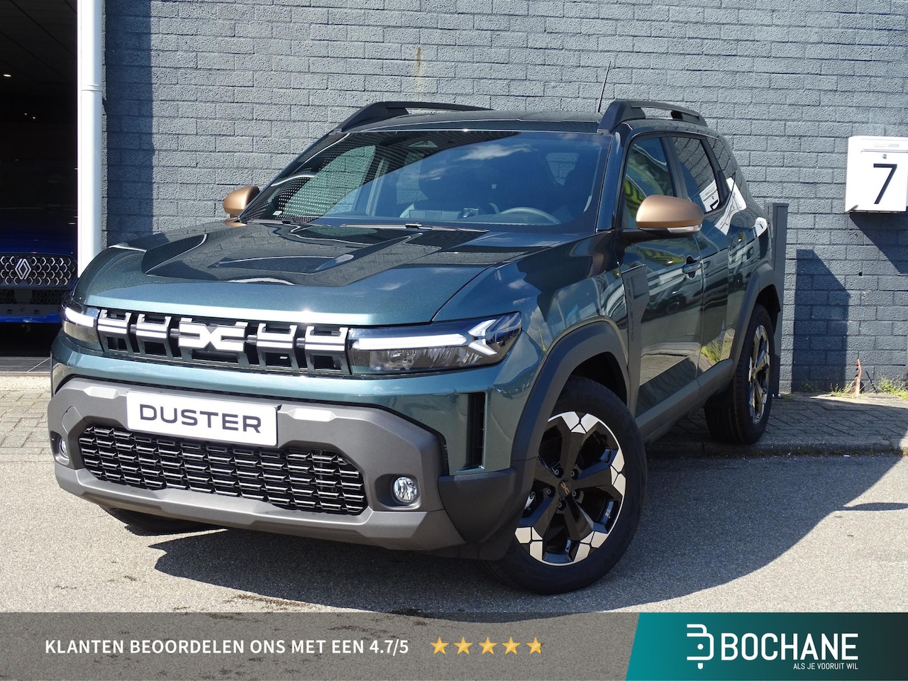 Dacia Duster - 1.8 Hybrid 155 Extreme PACK TECHNO / 18 INCH VELGEN / METALLIC LAK - AutoWereld.nl