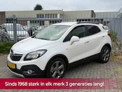 Opel Mokka - 1.4 T Cosmo 140PK Wit metallic l Navi l Leer l Airco l Stoel&stuurverwarming l CRUISE l LM