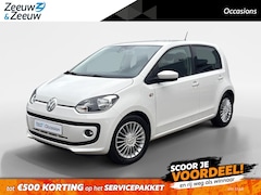 Volkswagen Up! - 1.0 high up BlueMotion | Cruise Control | Airco | Parkeersensoren achter | 15" inch velgen