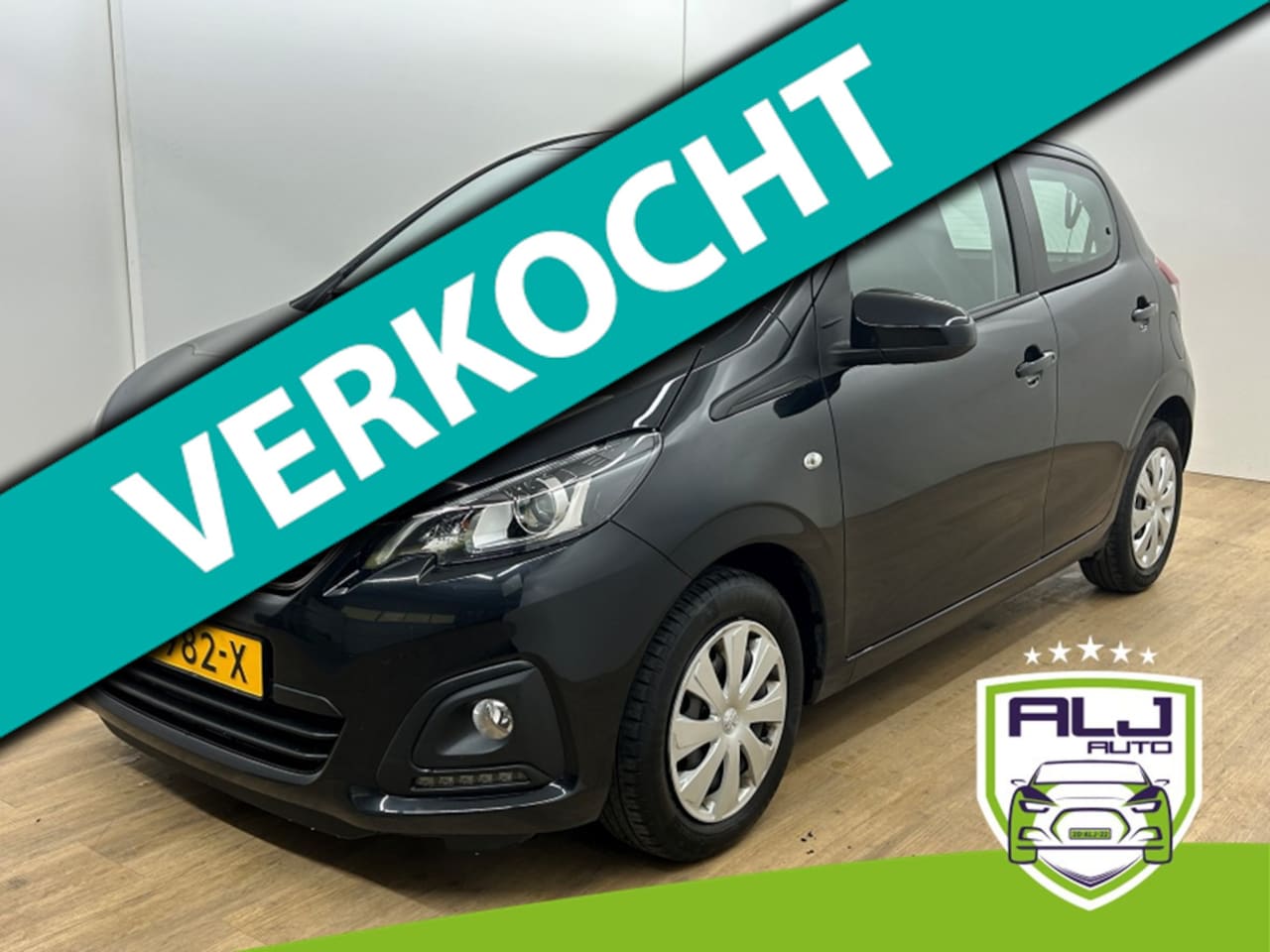 Peugeot 108 - Occasion 1.0 e-VTi Active | Zwart | Tweedehands Peugeot 108 | Airco | Bluetooth audio - AutoWereld.nl