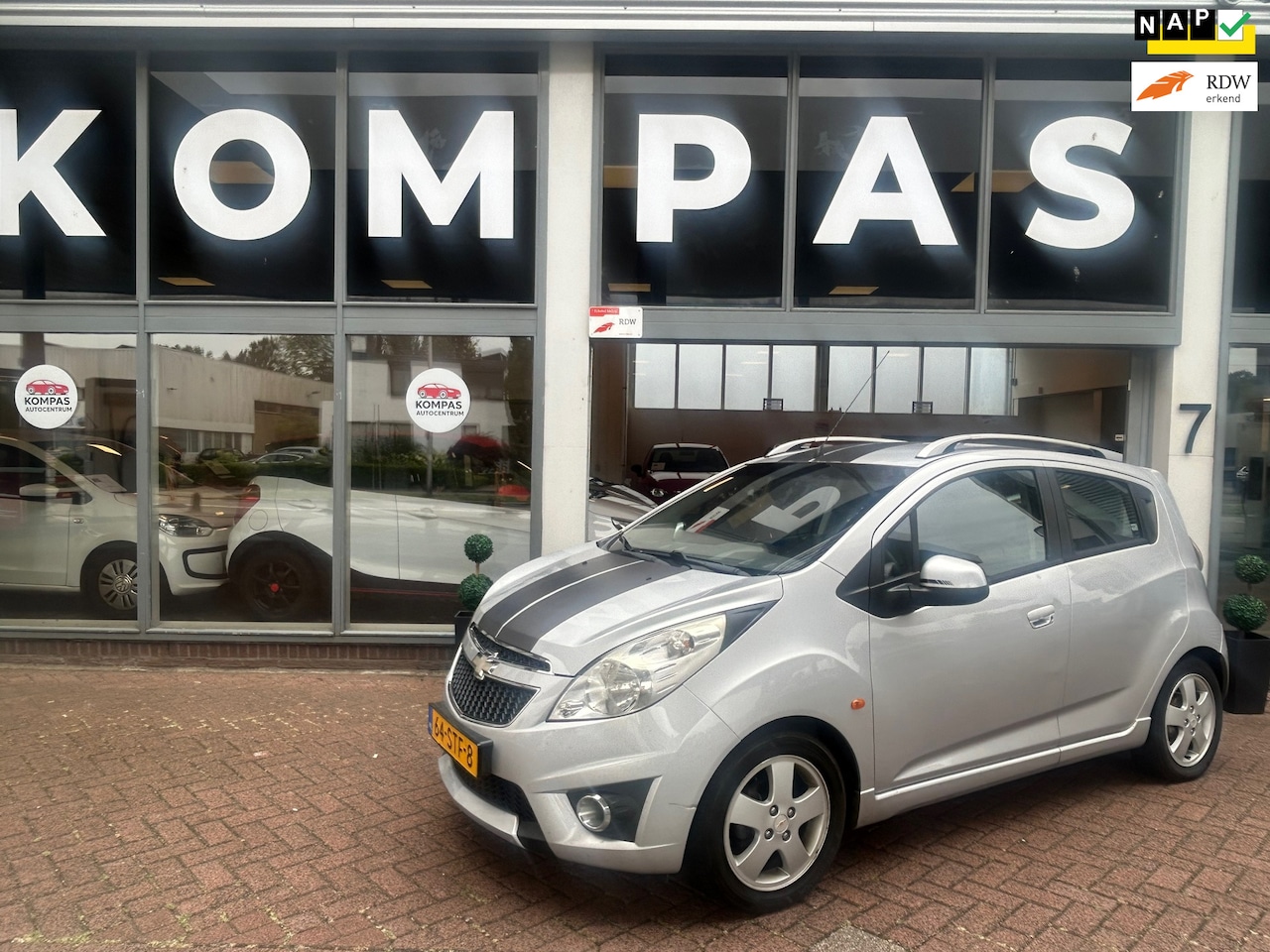Chevrolet Spark - 1.2 16V LT |Airco|NAP|Elek.Ramen|Multi.Stuurwiel|APK|LM.Velgen - AutoWereld.nl