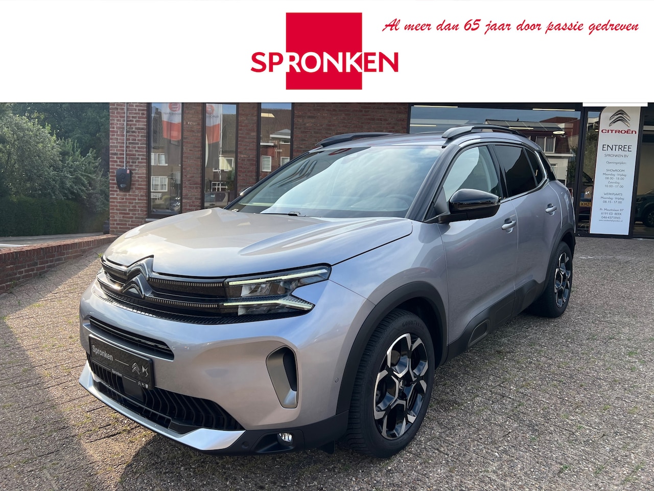 Citroën C5 Aircross - 1.2 PureTech Business Plus Navi-Camera-Leder-Stoelverwarming-Keyless - AutoWereld.nl