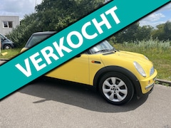 MINI 3-Deurs - 1.6 Cooper Pepper BJ 2003 Goed onderhouden NIeuwe Apk BIj BIj aflevering AIRCO