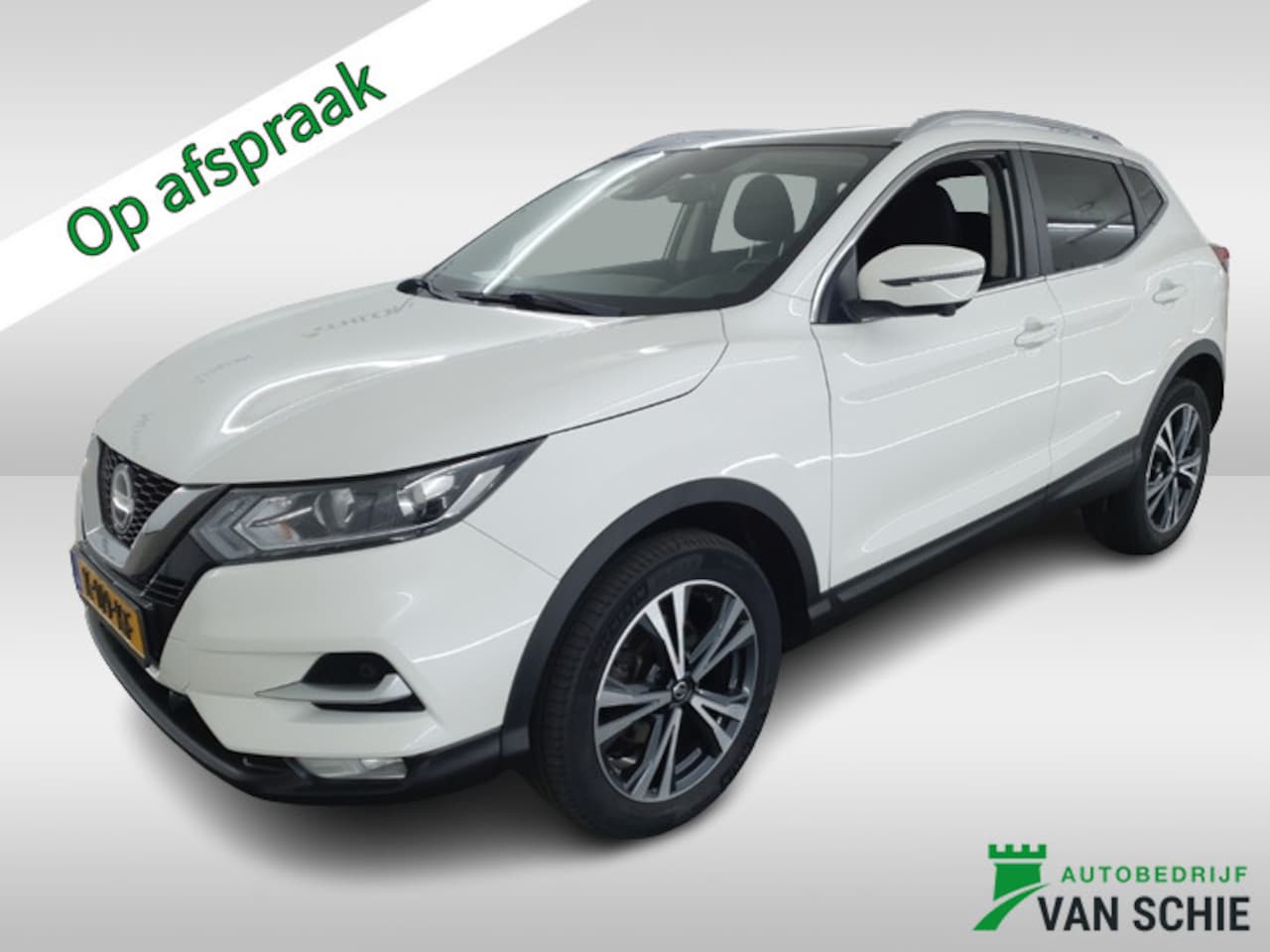 Nissan Qashqai - 1.3 DIG-T N-Connecta 2e-Eig. & Dealer-Onderh. BOVAG-Garantie. NL-Auto. - AutoWereld.nl
