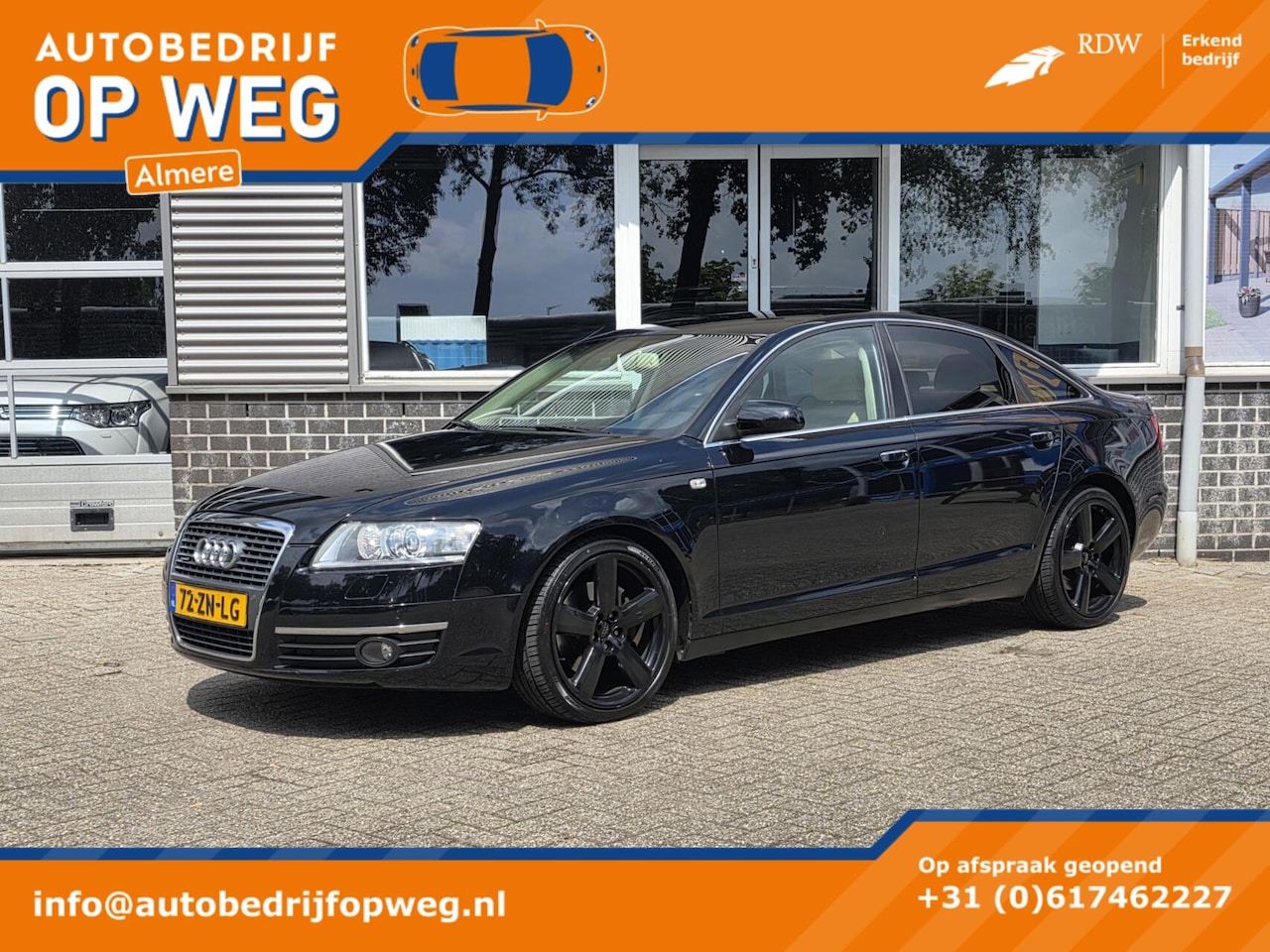 Audi A6 Limousine - 2.8 FSI quattro Pro Line | Automaat | Quattro | NAP | Leder | V6 - AutoWereld.nl