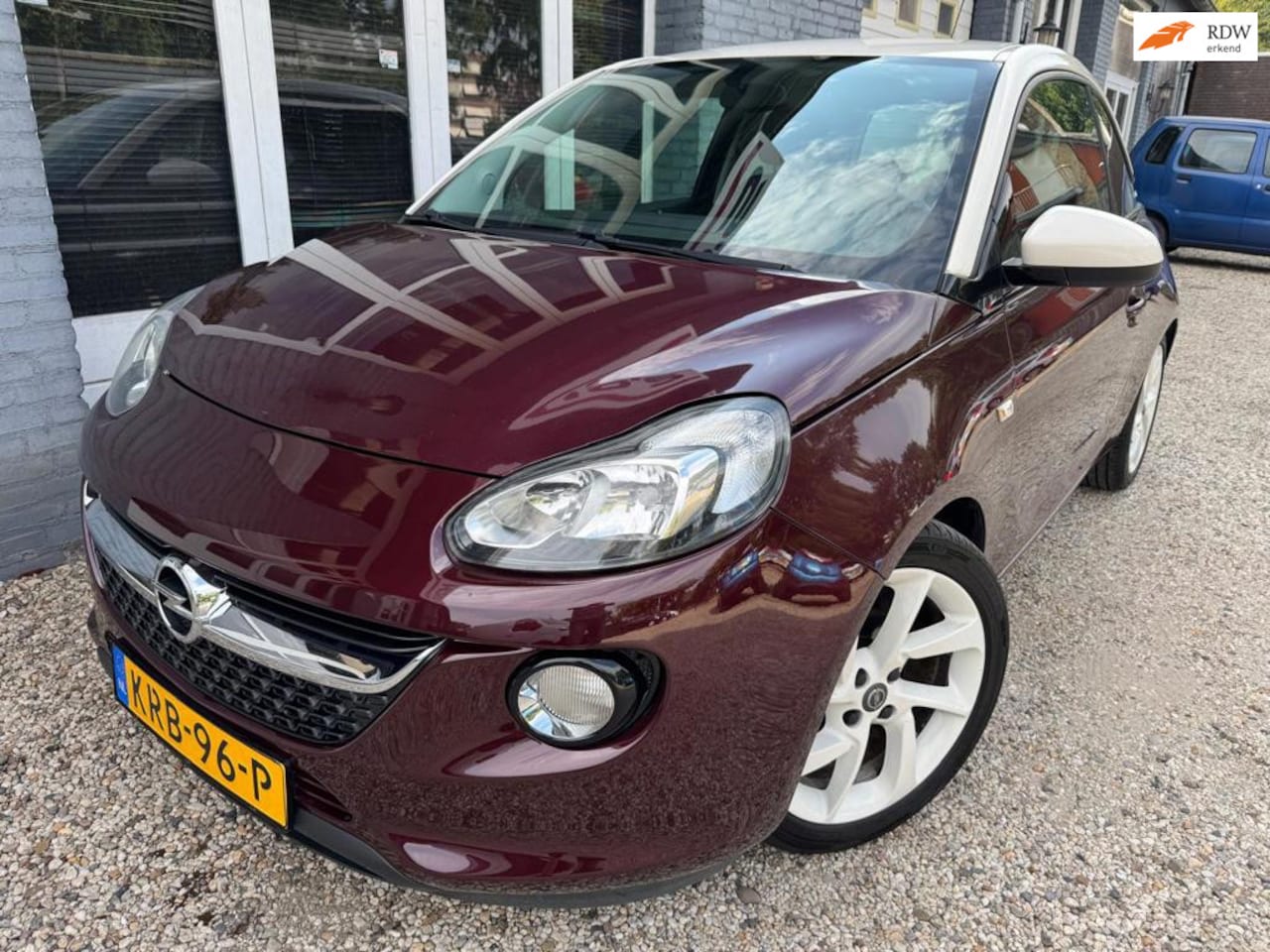 Opel ADAM - 1.0 Turbo Jam Favourite 1.0 Turbo Jam Favourite, CLIMA, HALF LEDER, L - VELGEN, AUDIO ETC - AutoWereld.nl