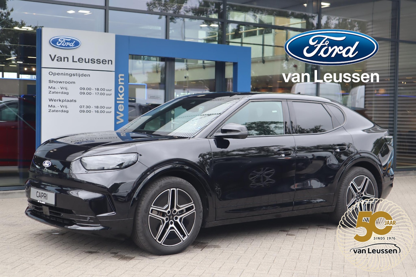 Ford Capri - EXTENDED RANGE 77KWH PREMIUM! AGR-STOELEN LEDER DRIVER-ASS-PACK 4-JR/100.000KM-GARANTIE - AutoWereld.nl
