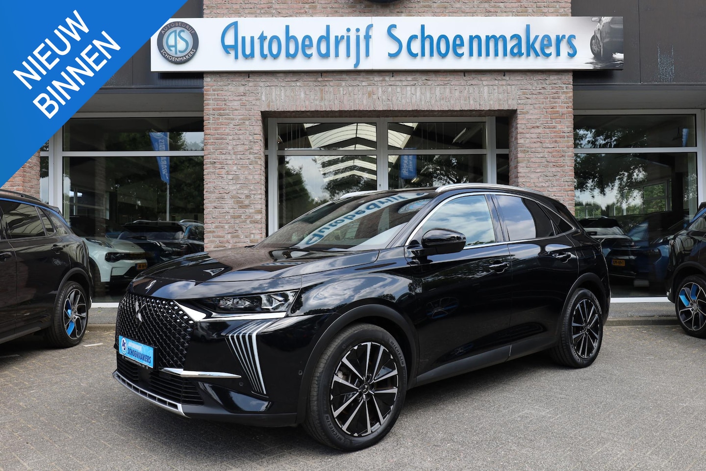 DS 7 Crossback - E-Tense 4x4 Opera PANO LEER+MEMORY RUIT+STOELVERWARMING 360-CAMERA ZWARTE-HEMEL 19"LMV STU - AutoWereld.nl