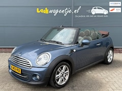 MINI Cabrio - 1.6 Cooper Chili *leder *stoelverw. *xenon *navi