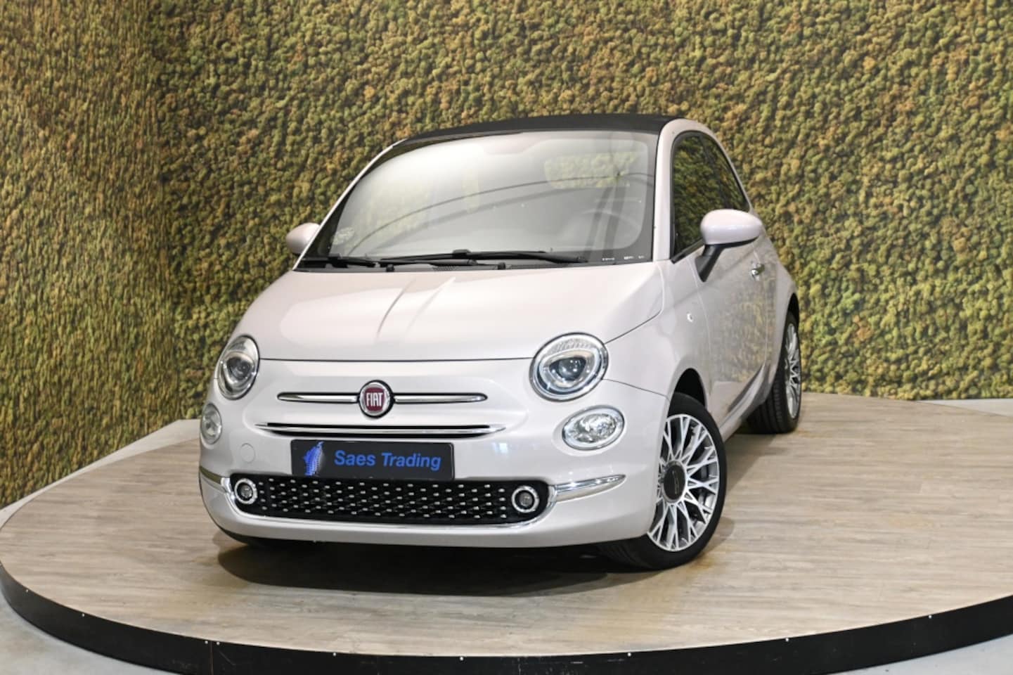 Fiat 500 C - 1.2 Star Cabrio | Pink | Carplay | PDC | Leder - AutoWereld.nl