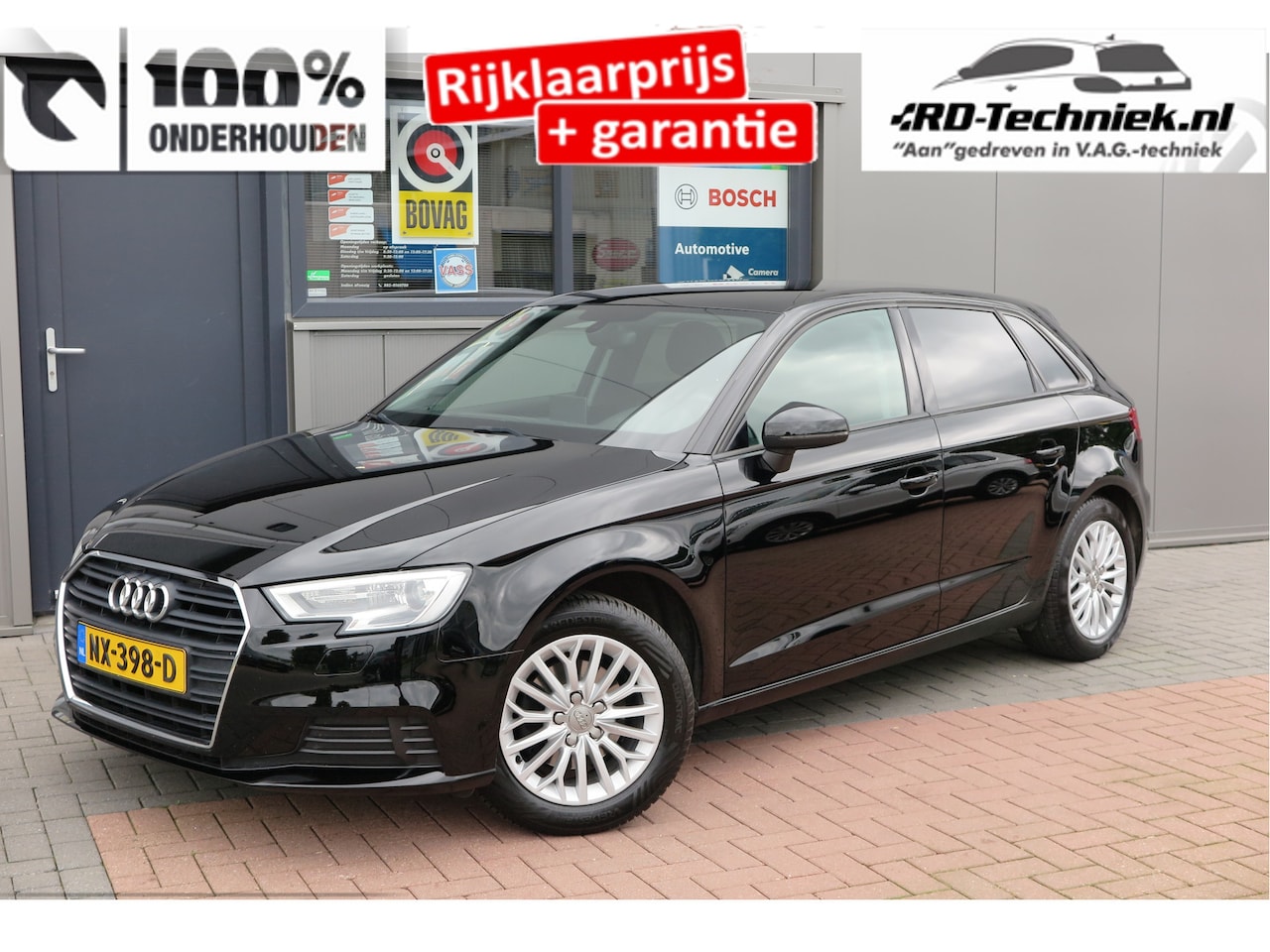 Audi A3 Sportback - 1.4 TFSI CoD 110kw 150PK S-tronic Xenon ,Trekhaak , LMV, Stuurwiel multifunctioneel, etc. - AutoWereld.nl