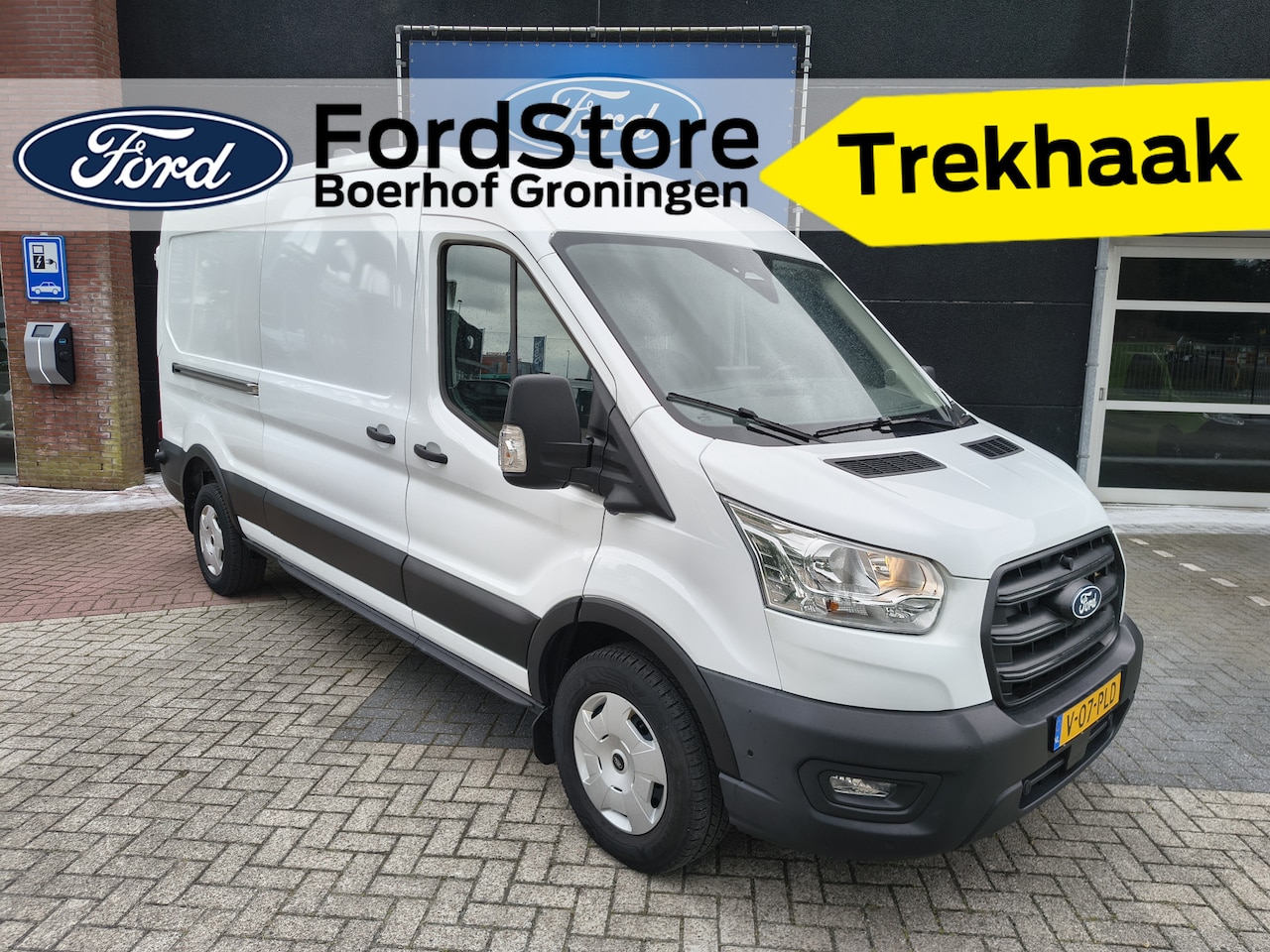 Ford Transit - 350 2.0 TDCI 130 pk L3H2 Trend RWD | Trekhaak | Adapt. cruise | 360° Camera | Voorruitverw - AutoWereld.nl