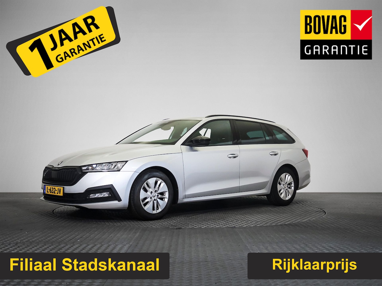 Skoda Octavia Combi - 1.0 e-TSI Sport Business Gratis Afleverpakket! | Trekhaak | - AutoWereld.nl