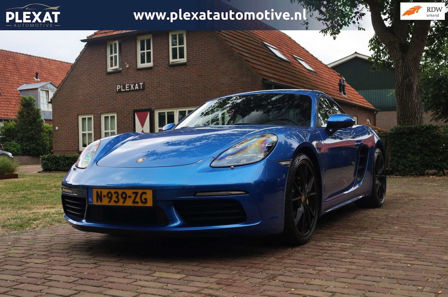 Porsche 718 Cayman - 2.0 PDK. | Uniek | Dealeronderhouden | Sportuitlaat | 20 Inch | Full Led | Camera | 299PK - AutoWereld.nl