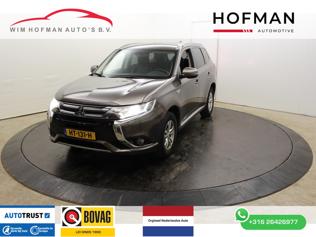 Mitsubishi Outlander - 2.0 PHEV Business Edition APK 12-2026 Nieuw model leder Climate Navi - AutoWereld.nl