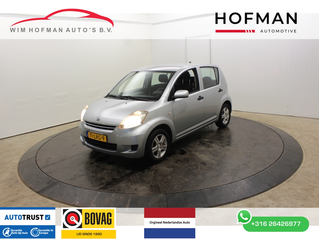 Daihatsu Sirion 2 - 1.0-12V 70PK Premium 5 Pers 5Drs Airco El Ramen APK 11-2026 - AutoWereld.nl