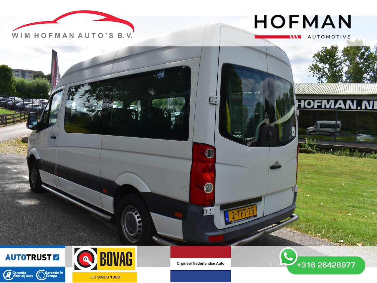 Volkswagen Crafter - Nw Koppeling L2H2 Combi Airco 9 pers Rolstoel lift 35 2.0 TDI - AutoWereld.nl