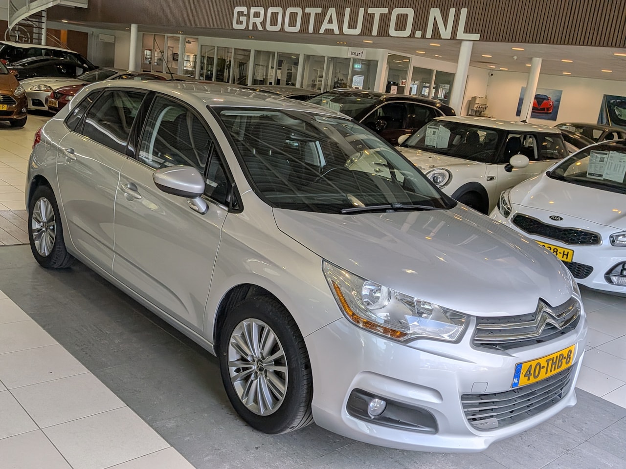 Citroën C4 - 1.6 THP Ligne Business EGS Trekhaak, Cruise Control, Airco, Stuurbekrachtiging - AutoWereld.nl