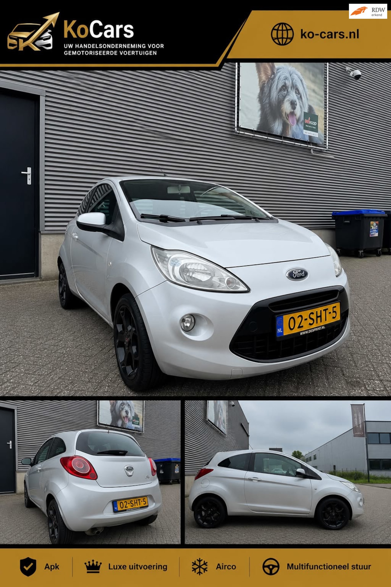 Ford Ka - / Apk / Airco / Multi stuur / Luxe - AutoWereld.nl