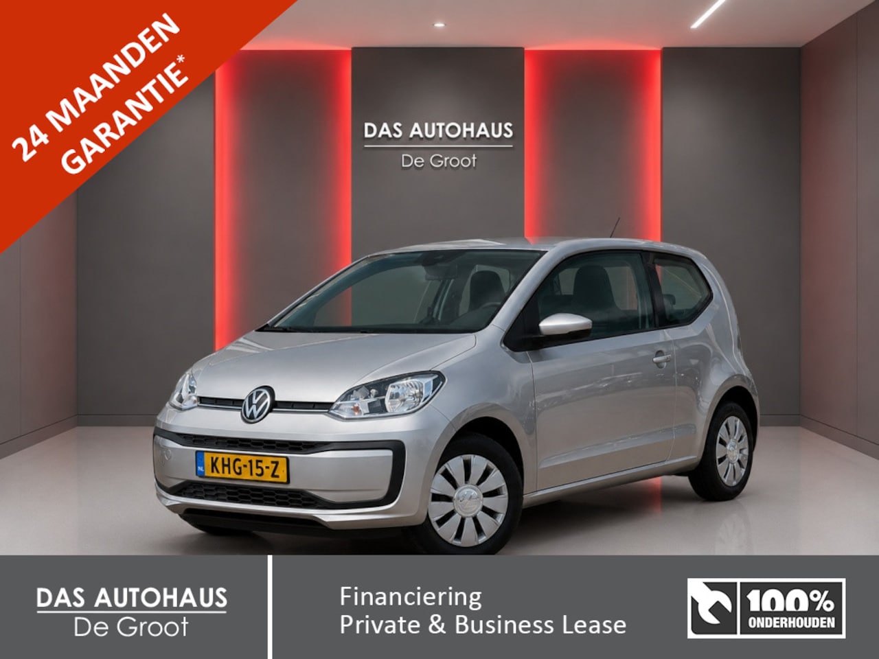 Volkswagen Up! - 1.0 BMT 65pk Move up! | Airco | Camera | Cruise | PDC - AutoWereld.nl