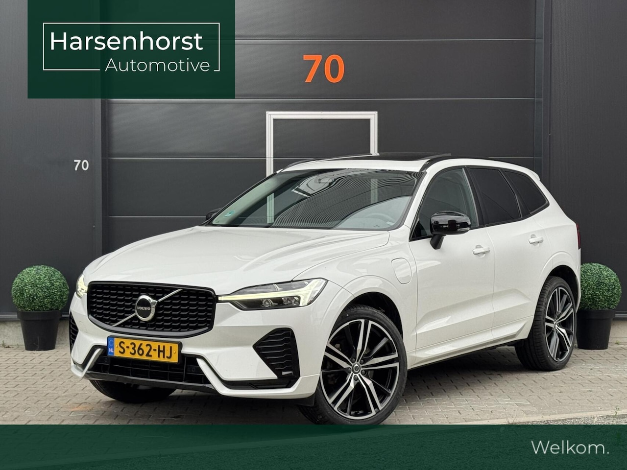 Volvo XC60 - T6 Plug-in hybrid AWD Plus Dark | Longe Range | 21 inch | Panoramadak | Adaptieve Cruise C - AutoWereld.nl