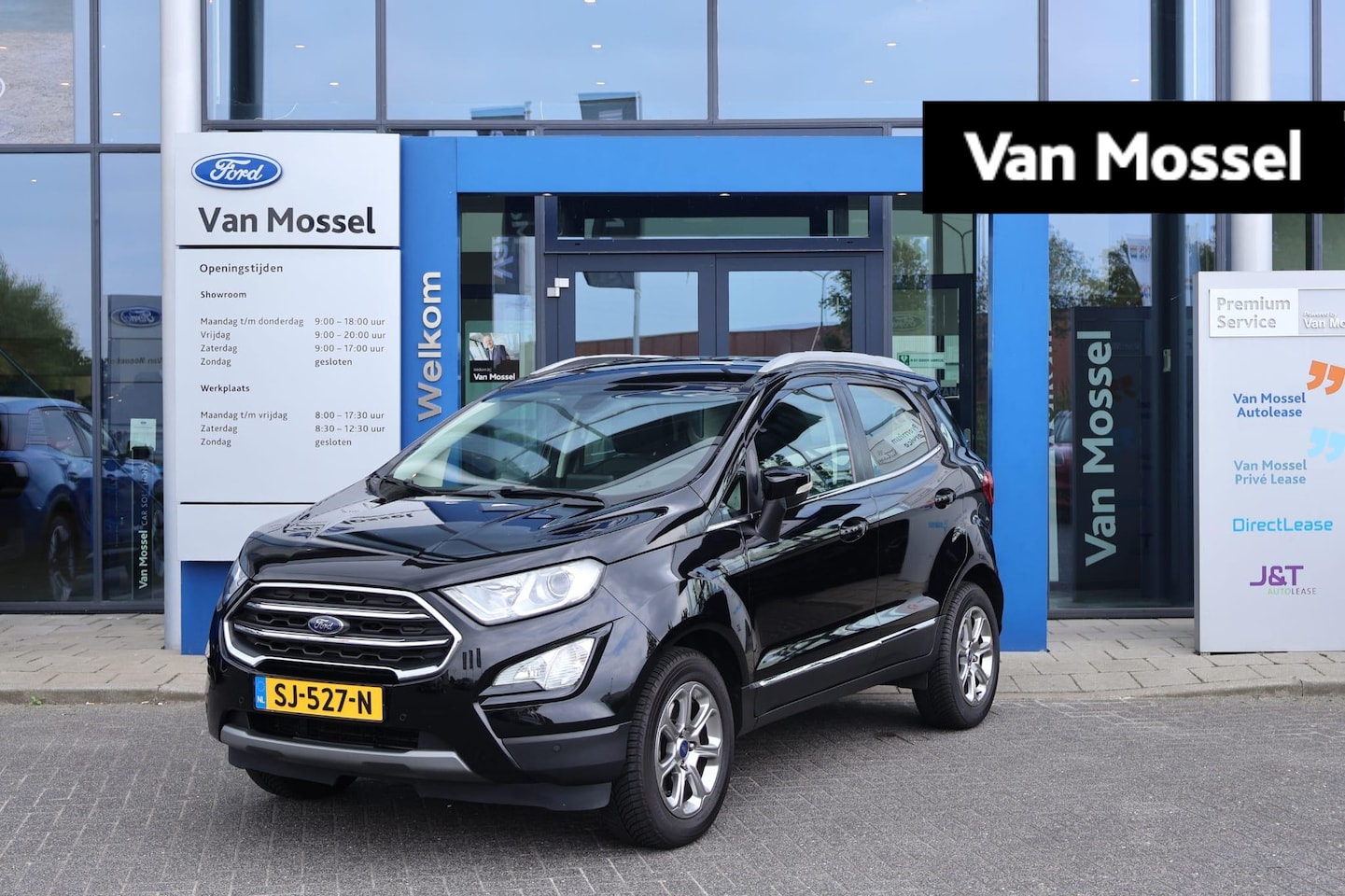 Ford EcoSport - 1.0 EcoBoost Titanium | Automaat | B&O | Half Leder | Dodehoek | Winterpack | Cruise Contr - AutoWereld.nl