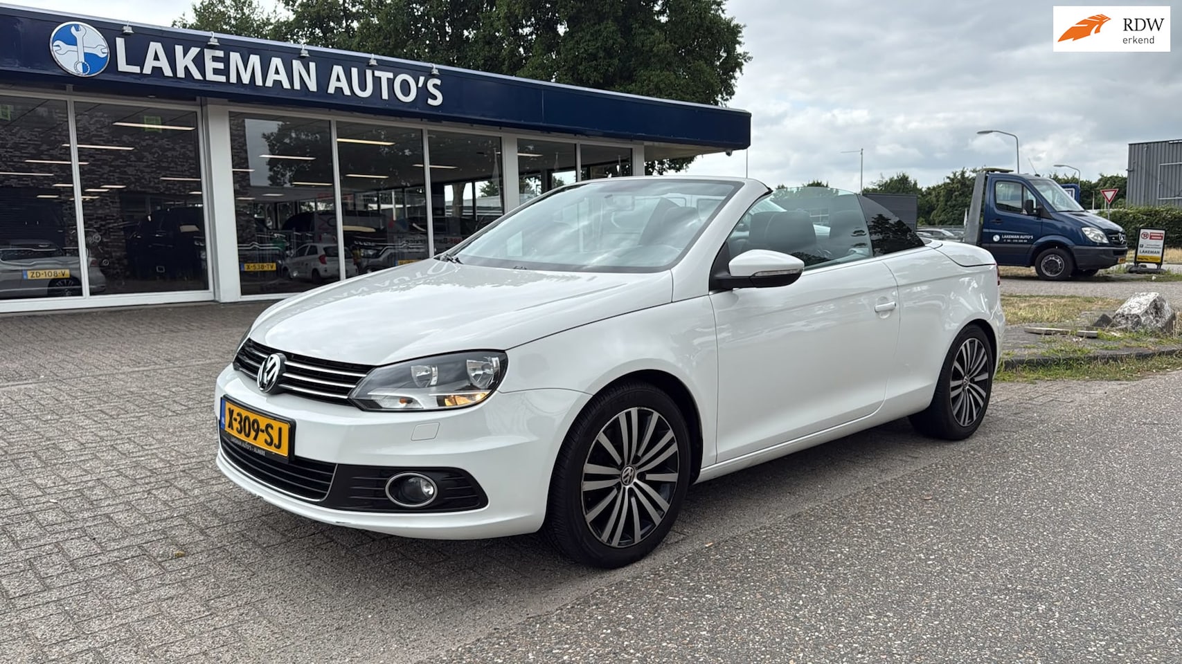 Volkswagen Eos - 1.4 TSI Cabrio Highline Panorama Whiteline Navi Sport Huurkoop Inruil APK Garantie - AutoWereld.nl