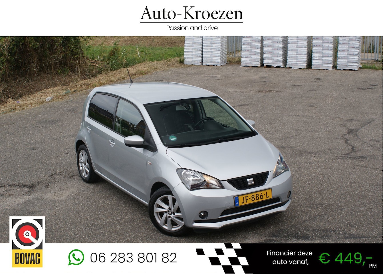 SEAT Mii - 1.0 Sport Connect | Airco | Cruise | Navigatie | PDC | - AutoWereld.nl