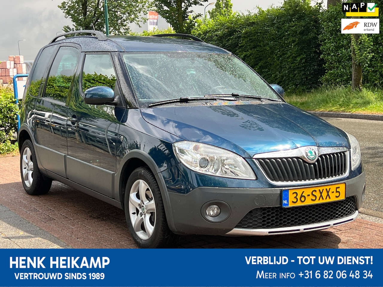 Skoda Roomster - 1.2 TSI Ambition *NAP|Ruime Auto - AutoWereld.nl