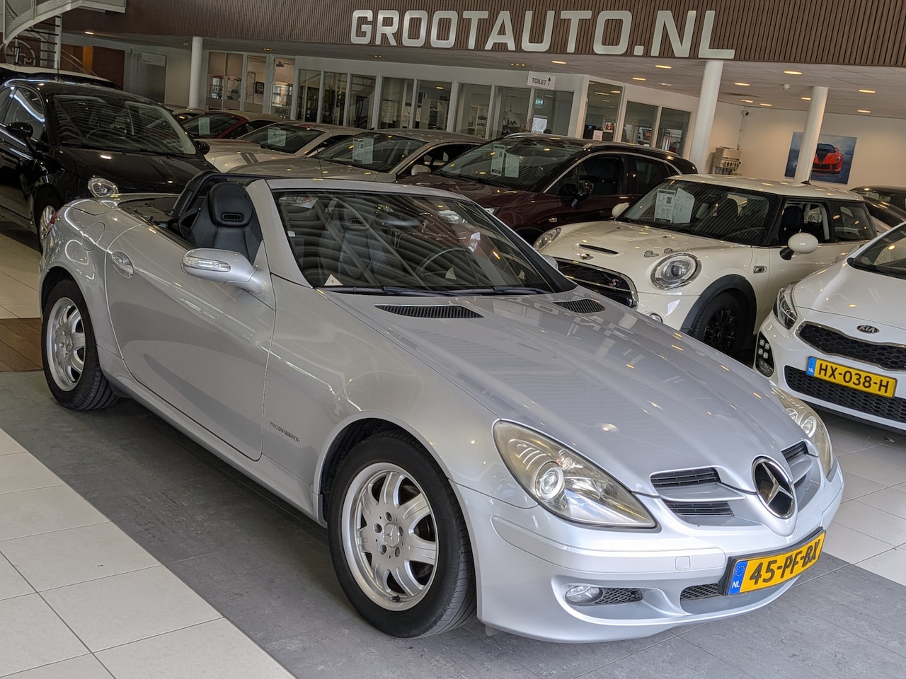 Mercedes-Benz SLK-klasse - 200 K. Airco, Cruise Control, Stuurbekrachtiging - AutoWereld.nl