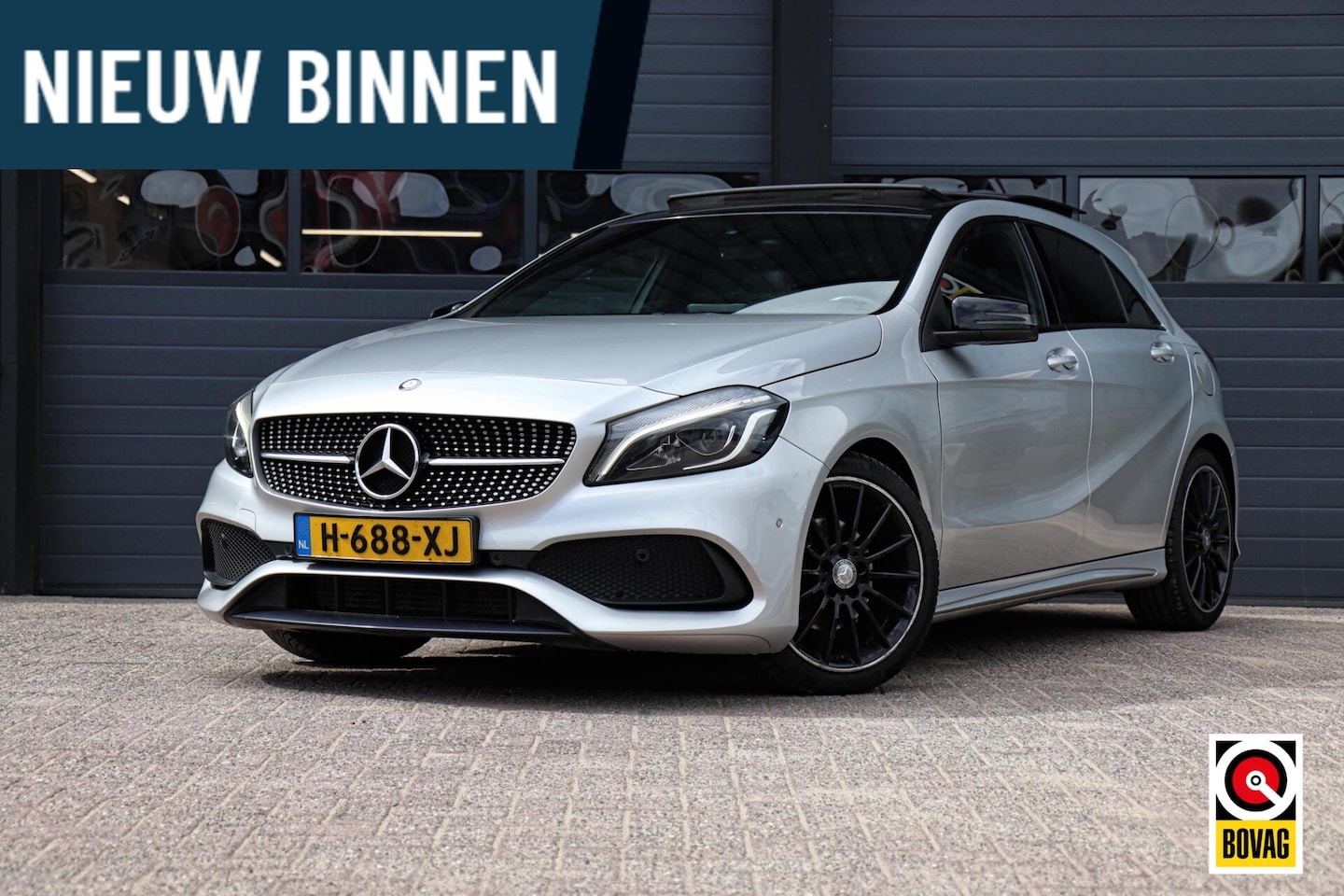 Mercedes-Benz A-klasse - 200d AMG-Pakket |LED|PANO-DAK|NAVI|CRUISE - AutoWereld.nl