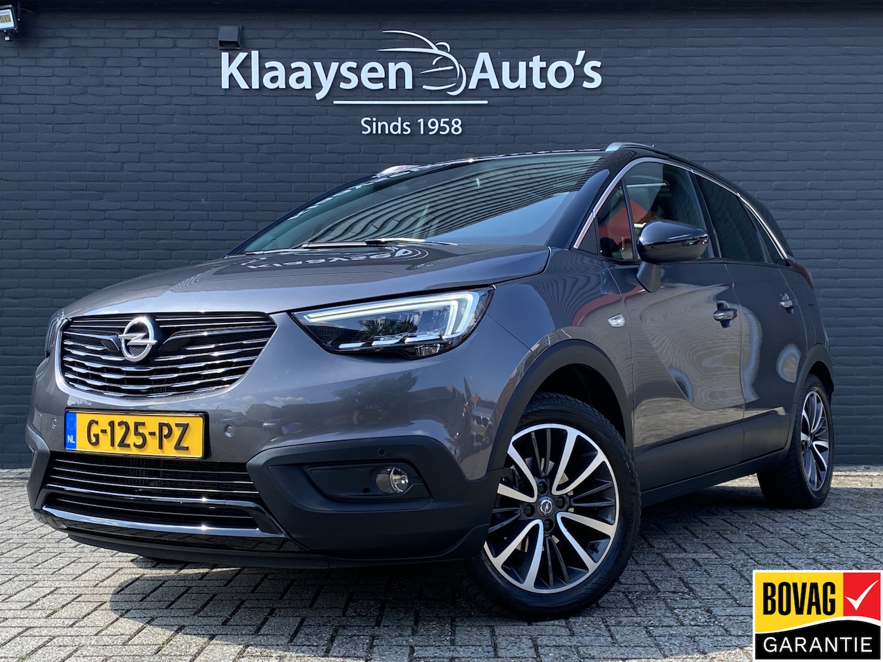 Opel Crossland X - 1.2 Turbo Ultimate AUT. | 1e eigenaar | panoramadak | trekhaak | keyless | camera | carpla - AutoWereld.nl