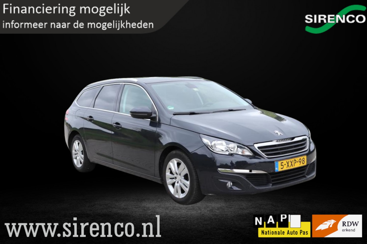 Peugeot 308 SW - 1.6 BlueHDI | climate & cruise control | navigatie | dimmende spiegel | regen- en lichtsen - AutoWereld.nl