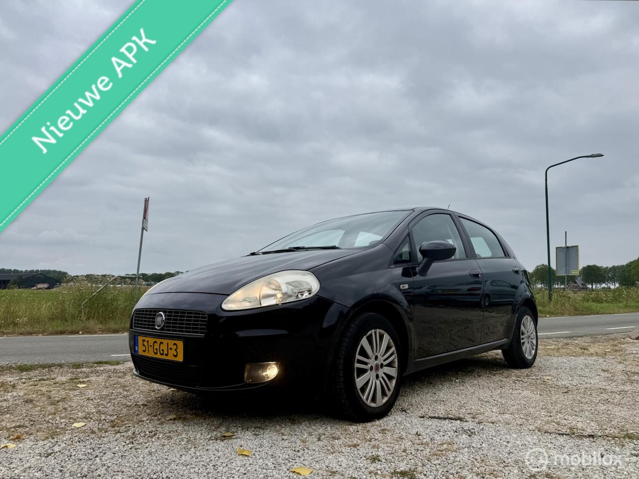 Fiat Grande Punto - 1.4 Active 1.4 Active, BJ 2008, Airco, APK Sept 2027 - AutoWereld.nl
