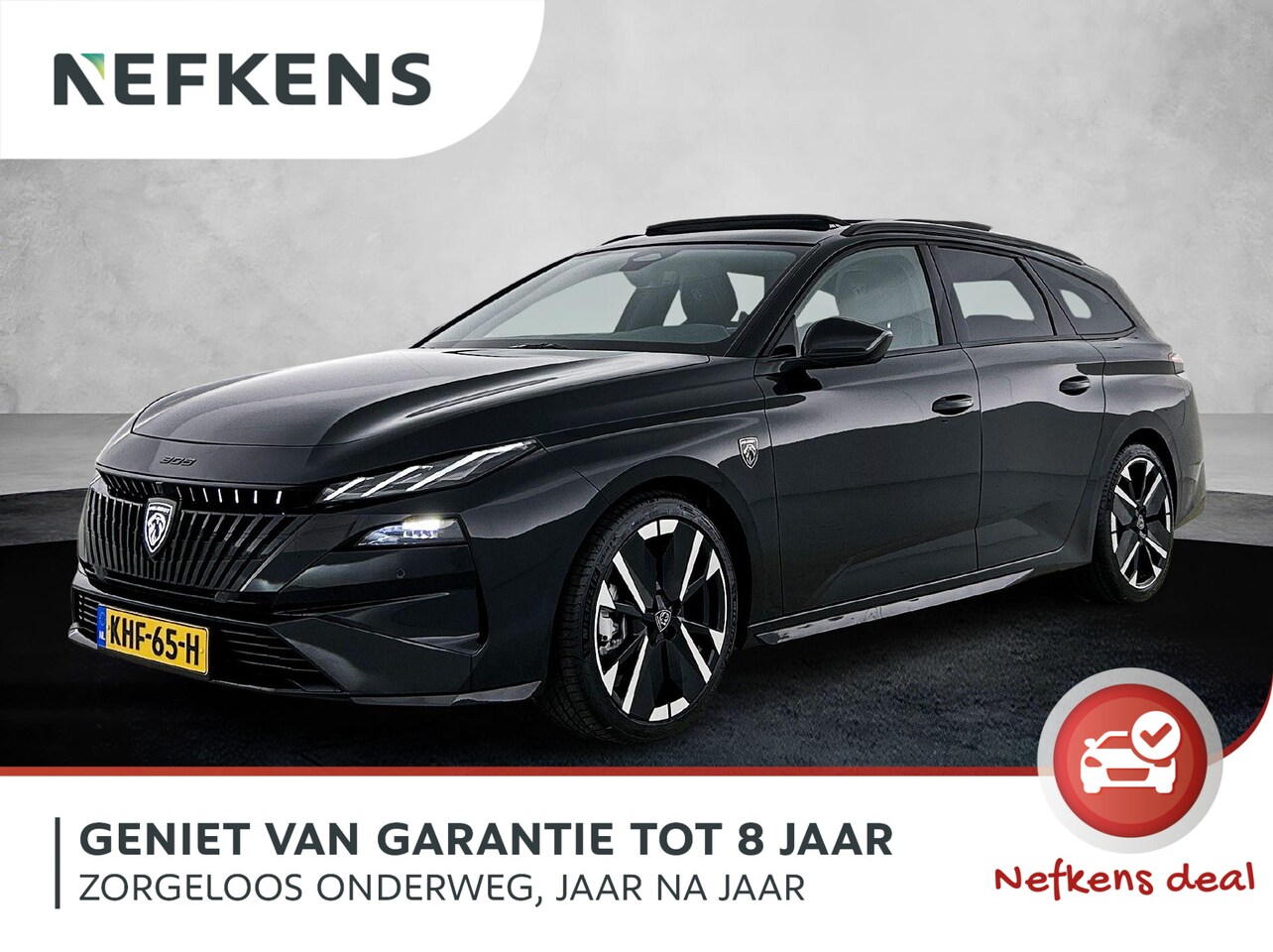 Peugeot 308 SW - 1.2 Hybrid 145 e-DCS6 GT | Panoramisch Schuif/Kantel Dak | HiFi Focal® | Adaptieve Cruise - AutoWereld.nl