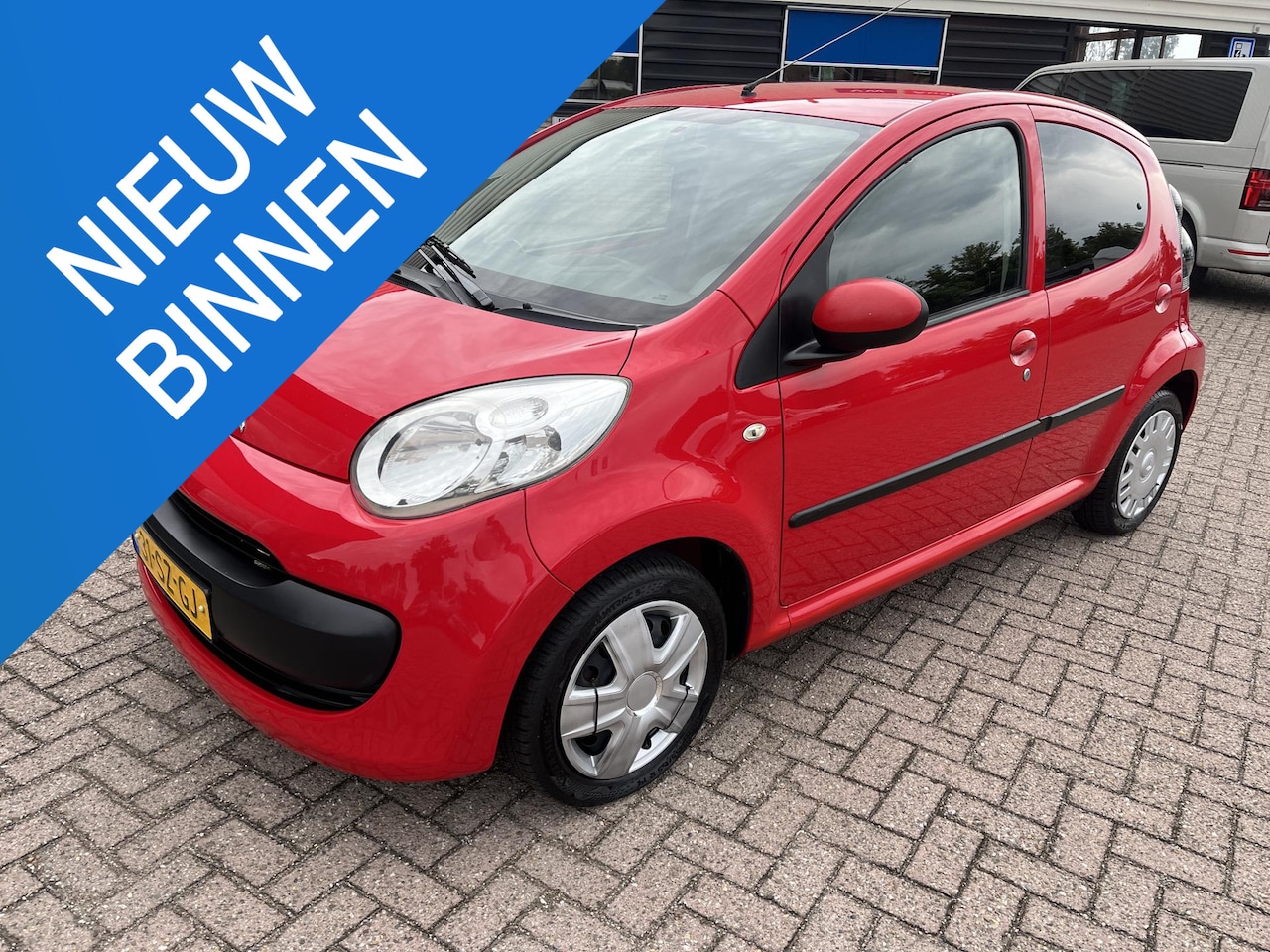 Citroën C1 - 1.0-12V Ambiance Nette auto, aantoonbaar goed onderhouden, 5 deuren, Ferrari rode kleur. N - AutoWereld.nl