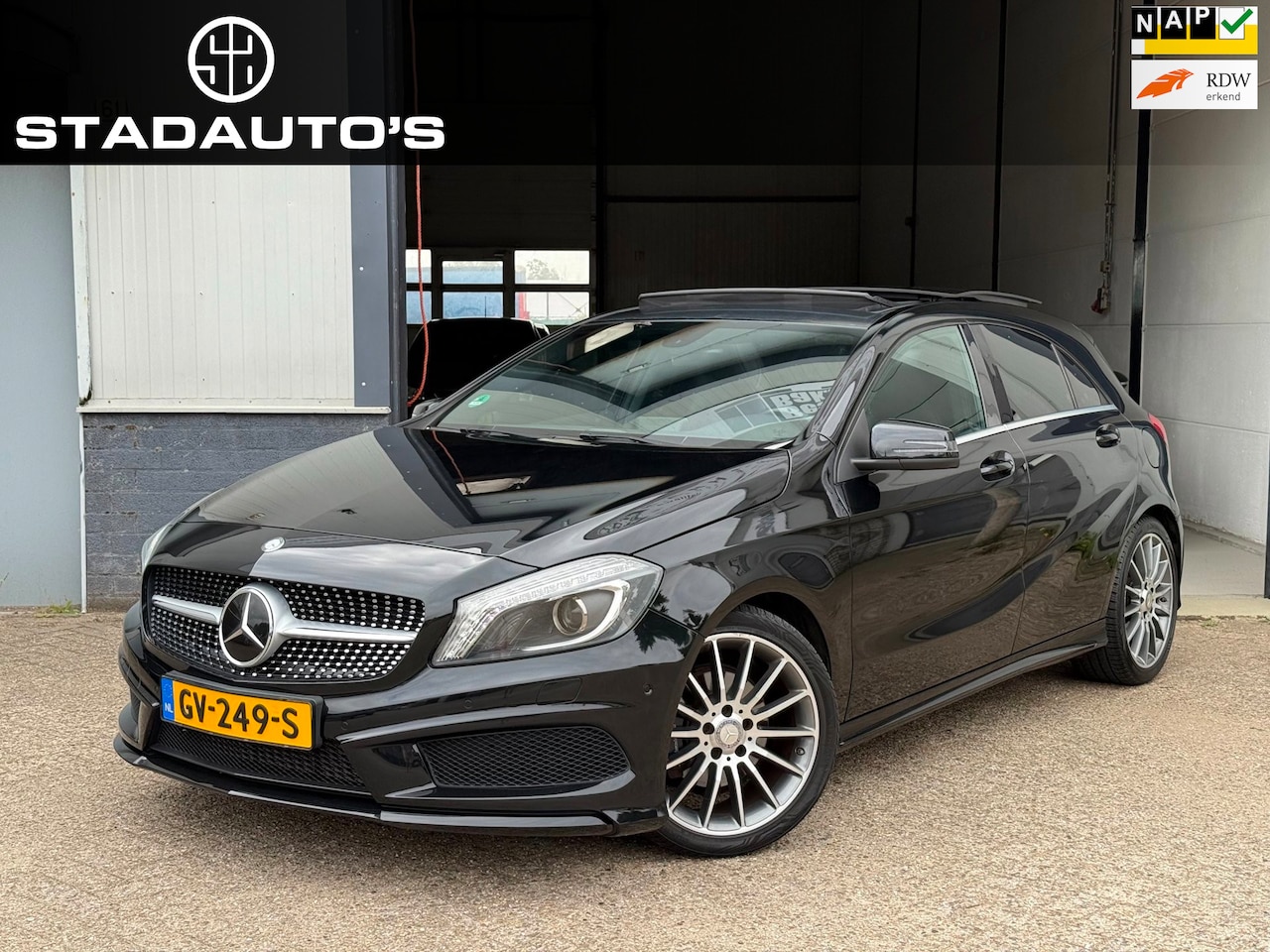 Mercedes-Benz A-klasse - 180 AMG-Line Panoramadak|CARPLAY|APK! - AutoWereld.nl