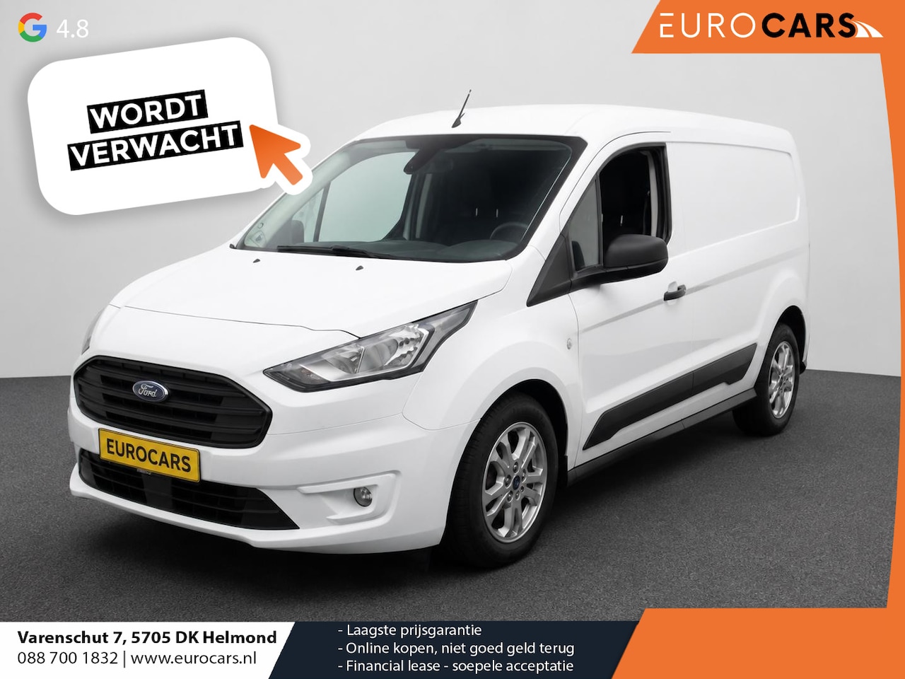 Ford Transit Connect - 1.5 EcoBlue L2 Trend Trekhaak Navigatie Apple Carplay Android Auto Camera Parkeerhulp acht - AutoWereld.nl