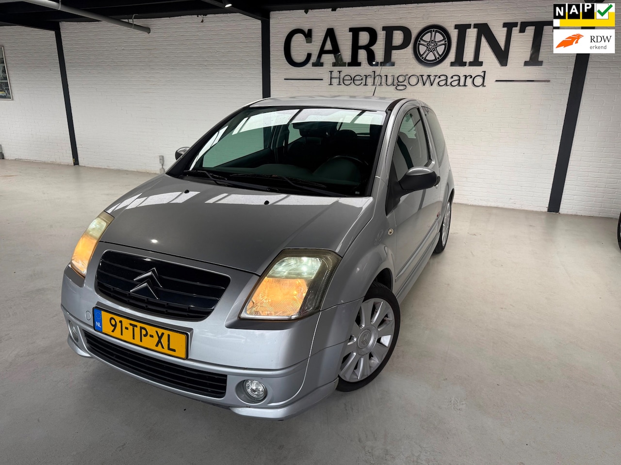 Citroën C2 - 1.6i-16V VTS 122PK Clima Lm velgen Apk juli 2027 Elek Pakket Goed onderhouden - AutoWereld.nl