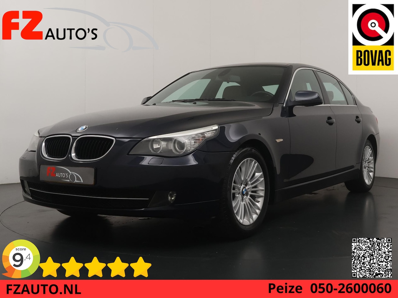 BMW 5-serie - 520i Corporate Lease Business Line Edition I Automaat - Navigatie - Parkeersensoren - Crui - AutoWereld.nl