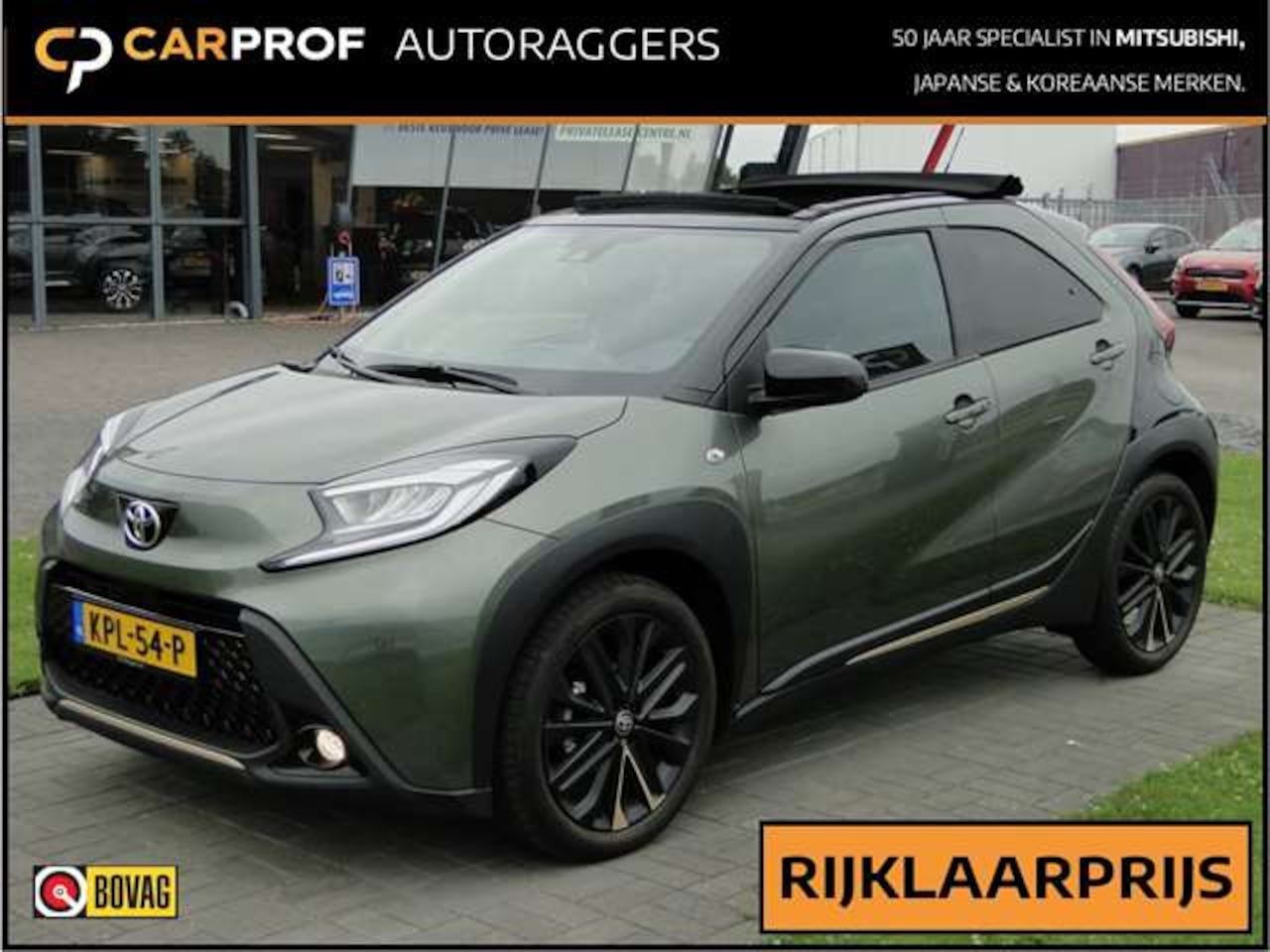 Toyota Aygo X - 1.0 VVT-i Premium Cabrio! Led . Climate . Adaptief . Stoelverwarming . Automaat - AutoWereld.nl