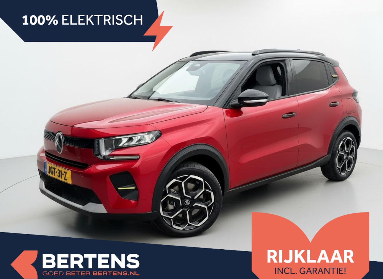 Citroën ë-C3 - Max 113pk Comfort Range 44 kWh | 3 fase | Rijklaar geleverd! | - AutoWereld.nl